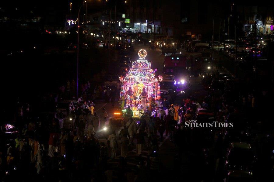 Thaipusam Ipohs Sri Subramaniar Temple Expects Over 400000 Visitors