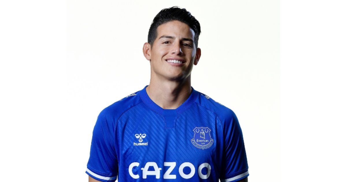 james rodriguez jersey everton