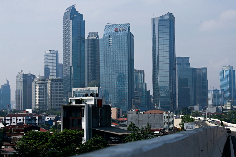 A general view of the skyline of Jakarta, the capital city of Indonesia. REUTERS/Ajeng Dinar Ulfiana