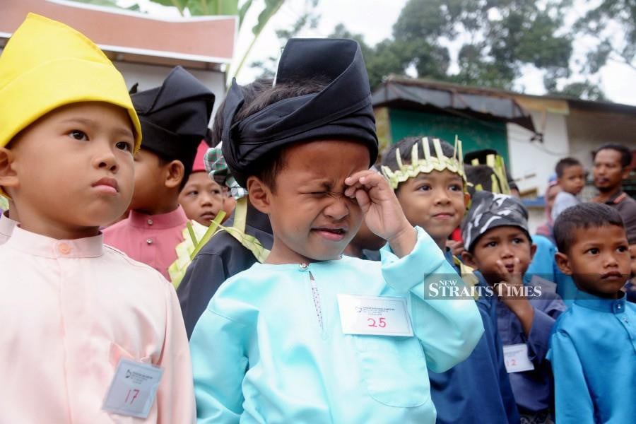 13 Orang Asli kids take part in circumcision programme | New Straits ...