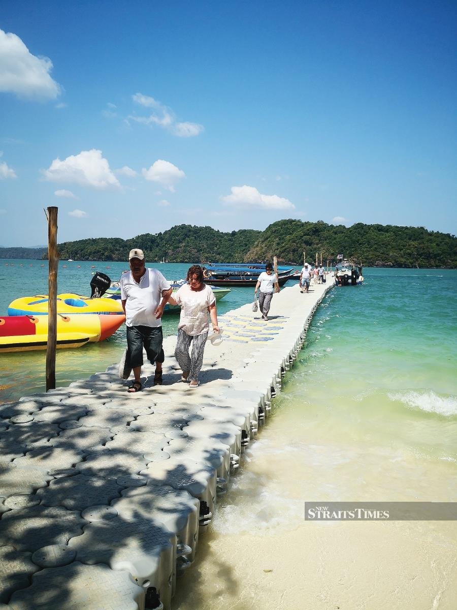 Pulau Beras Basah welcomes an endless stream of holidaymakers daily.
