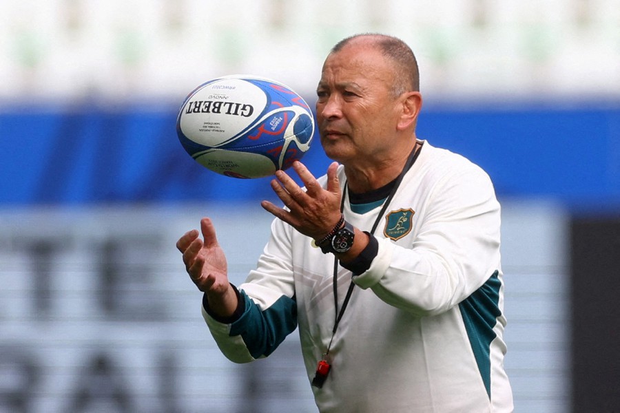 Rugby Australia face the daunting task of finding a new Wallabies coach after their disastrous experiment with Eddie Jones ended abruptly this week. - REUTERS Pic