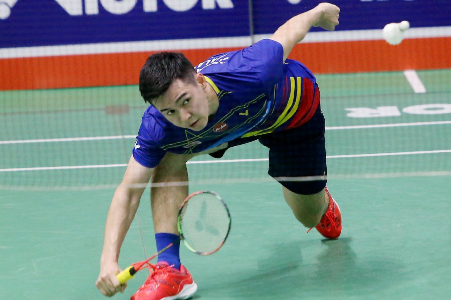 FILE: National men’s professional player, Cheam June Wei described the national team as having its own advantage in the first round match against Hong Kong at the 2024 Thomas Cup tournament which will take place in Chengdu, China, on Saturday (April 27). — NSTP FILE PIC