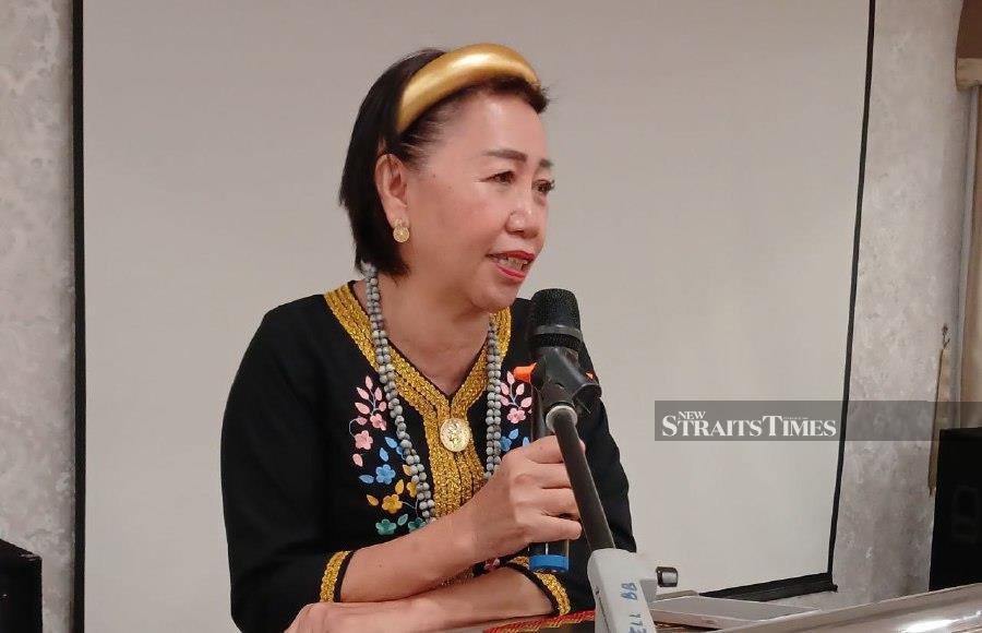 Kadazandusun Cultural Association (KDCA) Women Council chairperson Joanna Kitingan said with many difficulties and challenges in an ever-changing reality there is always a way to sustain the authenticity of traditional clothing. - NSTP/ERSIE ANJUMIN