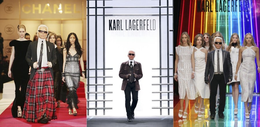 karl lagerfeld most famous designs