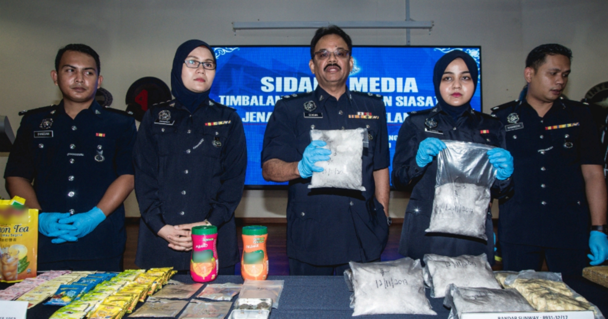 Police bust syndicate selling new synthetic drugs via beverage sachets ...