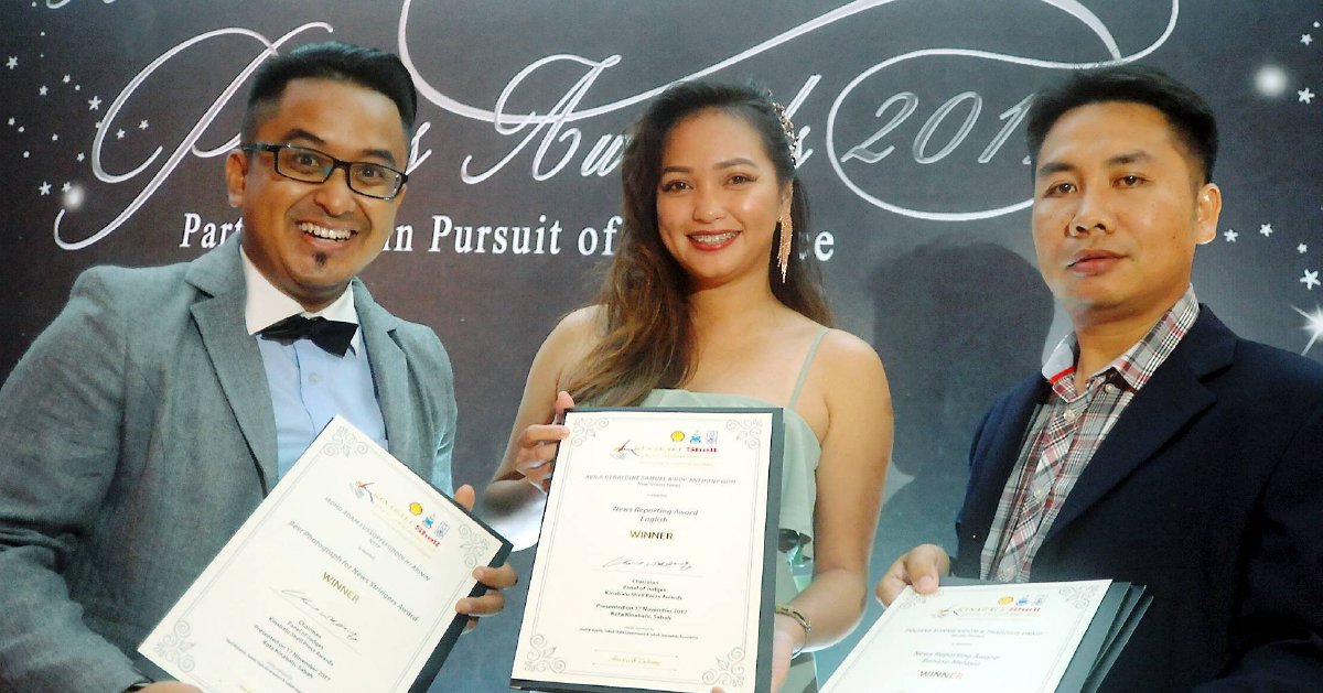 NSTP bags 20 prizes at 2017 Kinabalu Shell Press Awards | New Straits Times