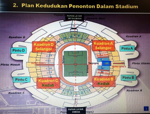 Tight security in place for Sunday's Malaysia Cup finals 