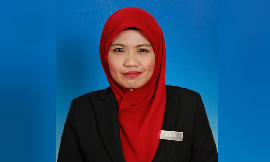 SMK Raja Permaisuri Bainun Ipoh English teacher Aishah Mohamed Hamdan. 