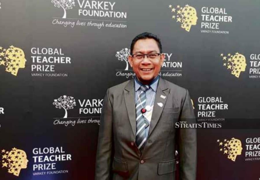 Special educational needs teacher Dr Muhamad Khairul Anuar Hussin from SMK Taman Universiti 2, Johor, is one of the finalists for the Global Teacher Prize.