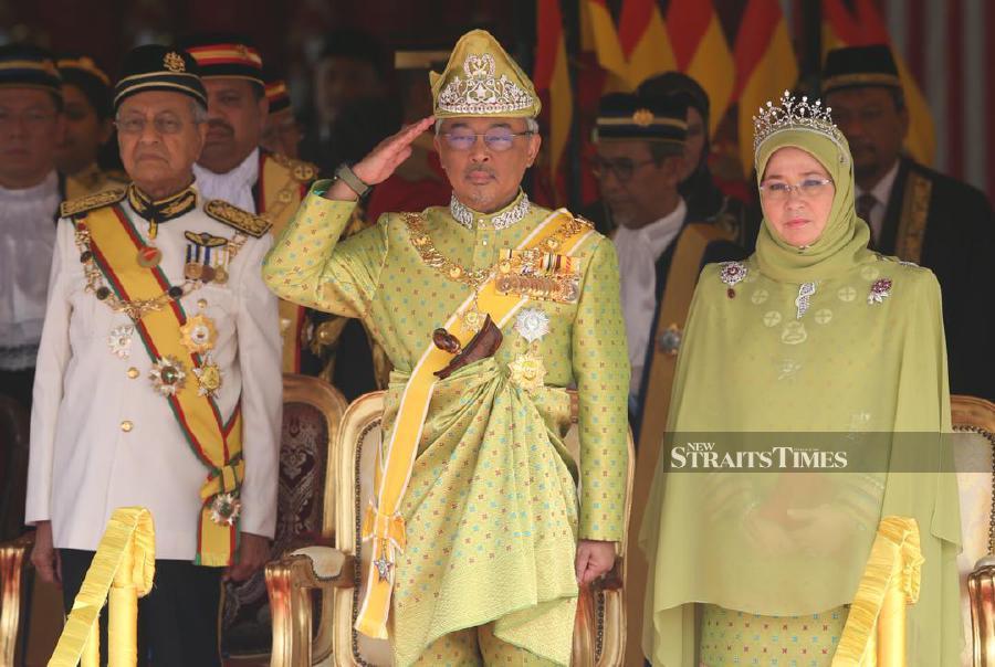 Agong arrives to open 2nd Parliament session | New Straits Times ...