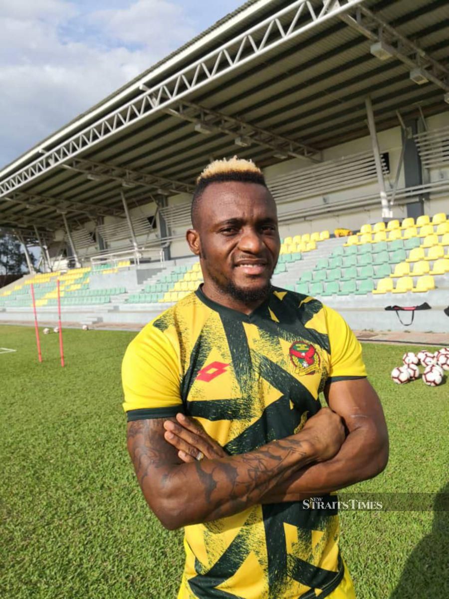 Kedah striker Kipre Tchetche hopes to score against Terengganu in tomorrow’s Super League encounter in Alor Star. PIC BY IZZALI ISMAIL