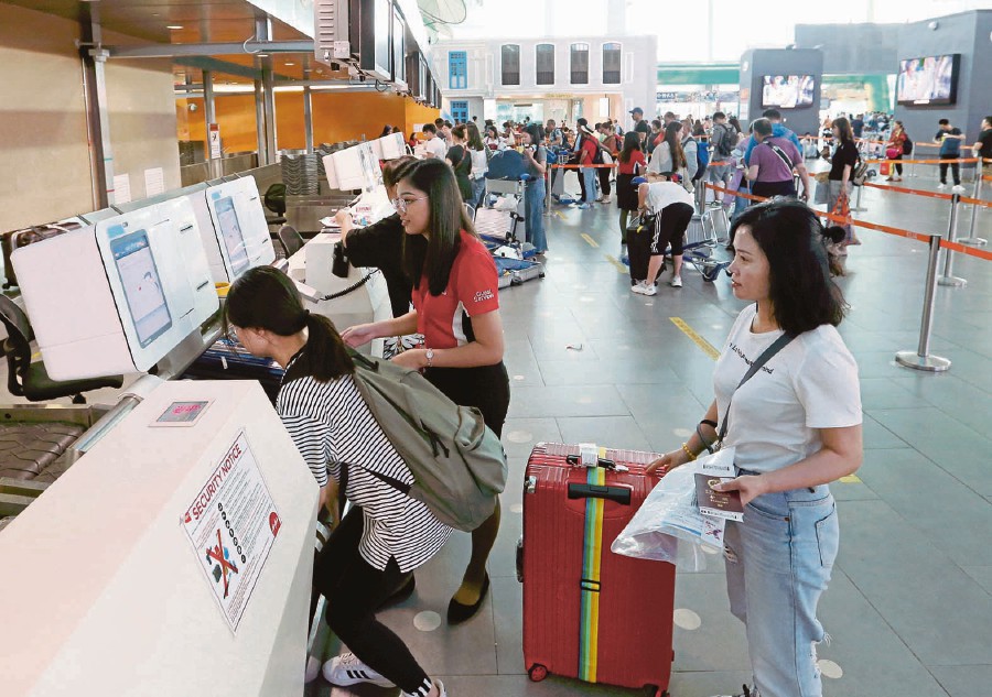 Self drop 2025 baggage klia2