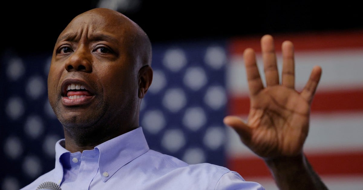 Tim Scott Bids To Be First Black Republican US President | New Straits ...