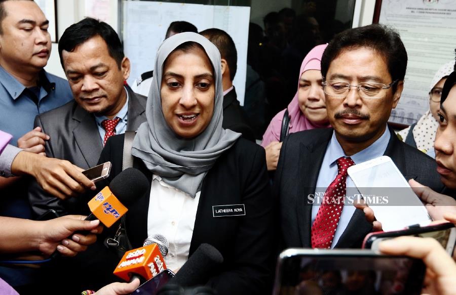 (File pic) “The MACC has completed its investigation and sent the papers for further action to the Attorney General's Chambers on July 10 and we are awaiting feedback,” Latheefa Koya said in statement today. (NSTP/MIKAIL ONG)