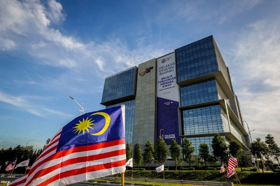 The Employees Provident Fund's new headquarters, EPF Tower, which was inaugurated in May of this year by Prime Minister Datuk Seri Anwar Ibrahim.