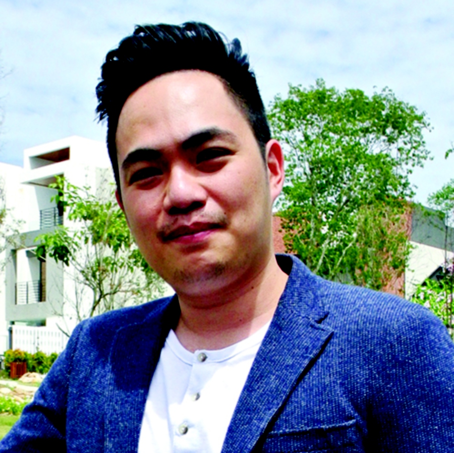 Primarc Development managing director Primus Lim creates the four-seasons themed park at the Fields of Gold.