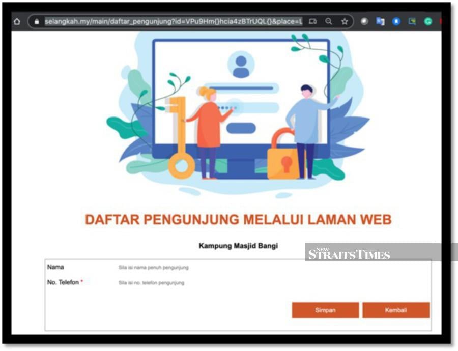 Qr business to code for how do mysejahtera Cara Buat