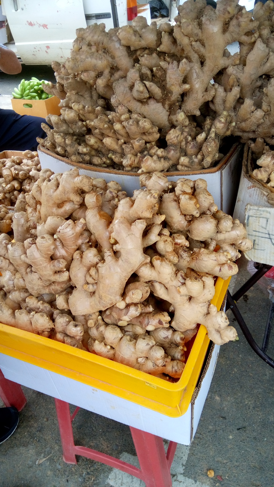 You can get fresh Bukit Tinggi ginger at the wet market.