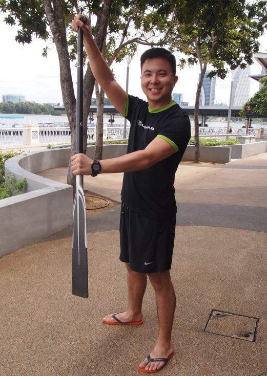 Lee Shih, founder of KL Barbarians started the team back in 2011 with just 11 paddlers. Pix by Siti Syameen Md Khalili