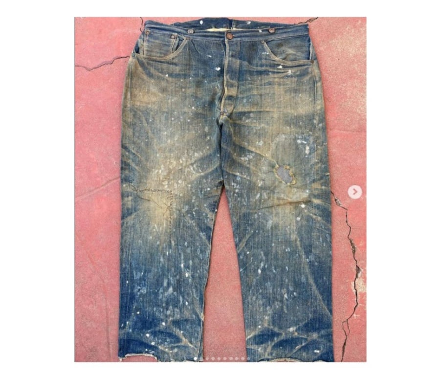 Levi's jeans from 1880s auctioned for USD87,400 after mine shaft discovery