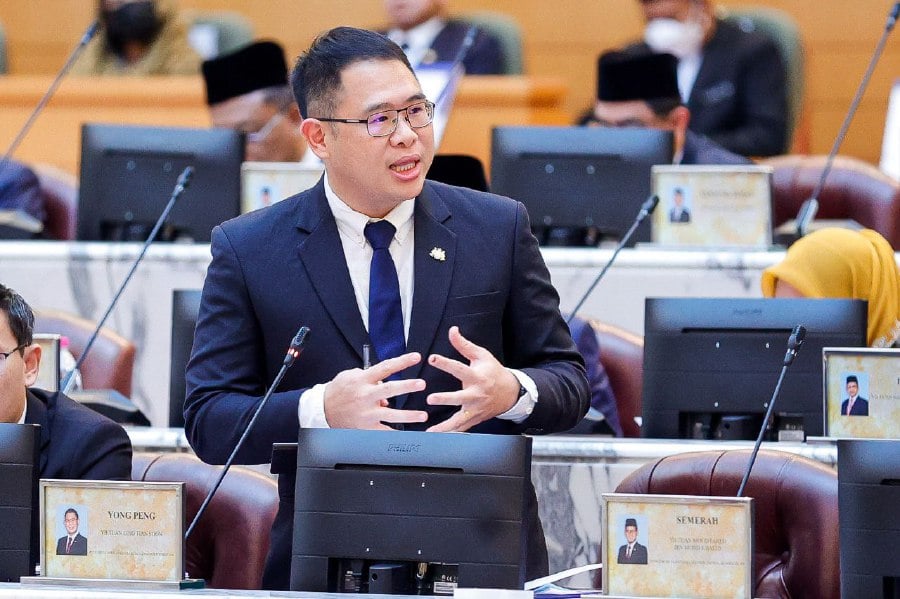 State Health and Unity Committee chairman Ling Tian Soon said there were 494 cases logged up to the second week of December compared to 394 cases within the same period last year.- Pic courtesy of MEDKOM