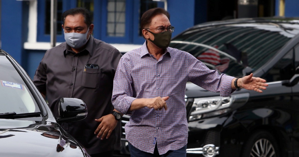 Bukit Aman: Anwar questioned on several cases, not just MP ...