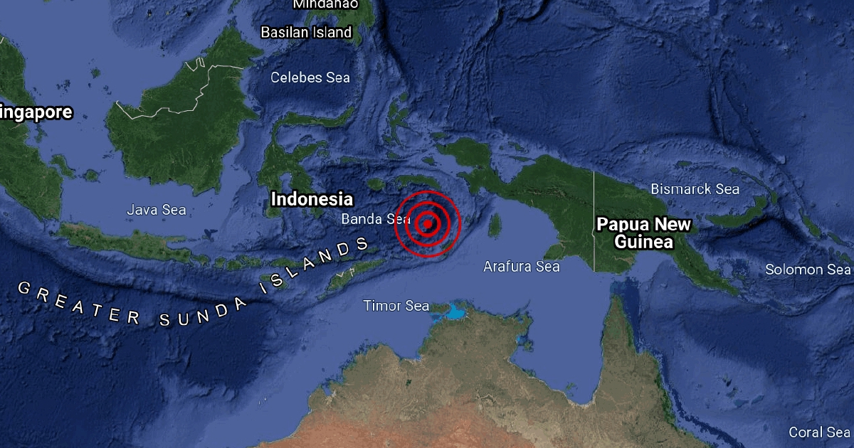 5.5magnitude quake strikes Indonesia's Banda Sea New Straits Times