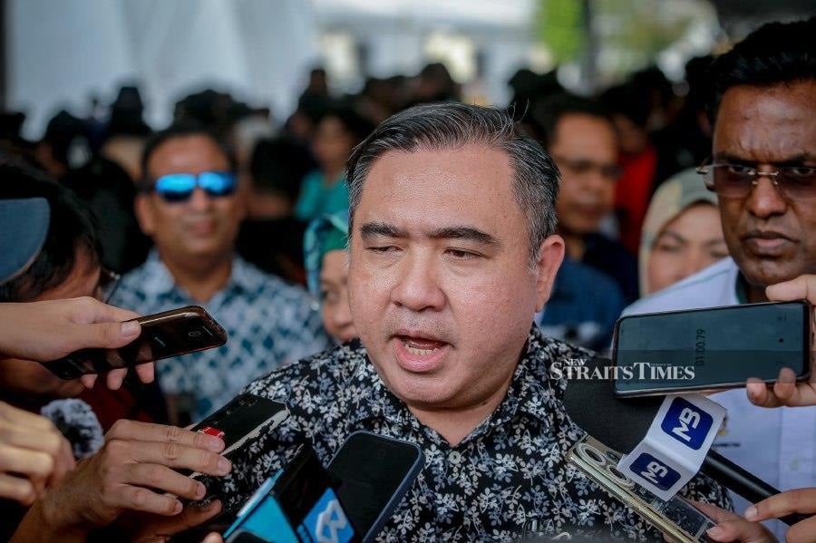 Anthony Loke said the no-discount policy for RTD summonses sends a clear message to the people about the importance of adhering to road safety rules and regulations. NSTP/ ASYRAF HAMZAH