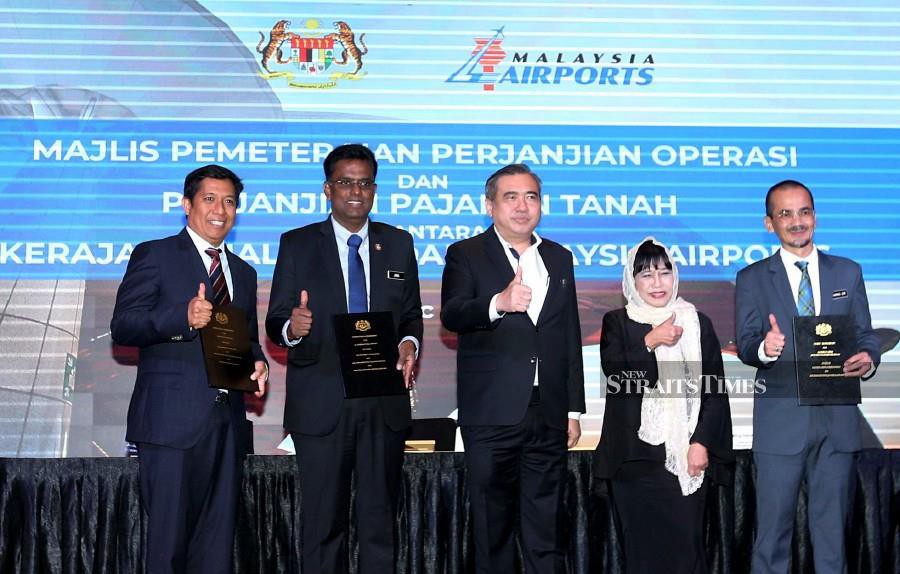 Transport Minister Anthony Loke Siew Fook has clarified that the passenger service charge (PSC) serves as a key revenue source for airports, rather than a government tax. STR/AAMIRUDIN SAHIB.