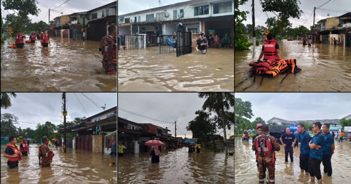 Heavy Rain Triggers Flash Flood In JB Neighbourhood | New Straits Times ...