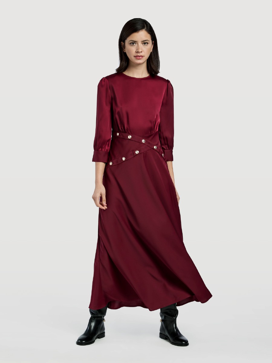 Midi Flowing Dress from Sacoor Brothers. 