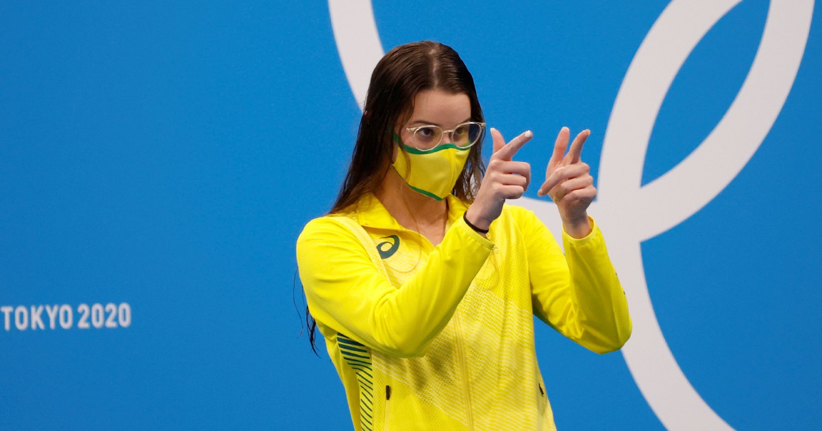 Australia S Mckeown Wins Women S Olympic M Backstroke Gold New