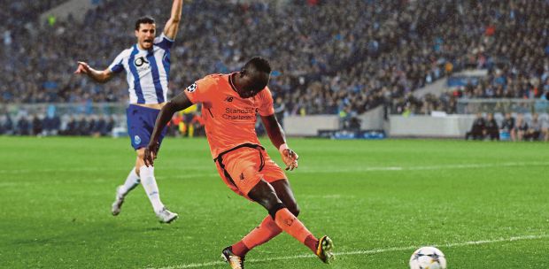 Sadio Mane grabs a hat-trick as Liverpool hit five in Porto - Eurosport