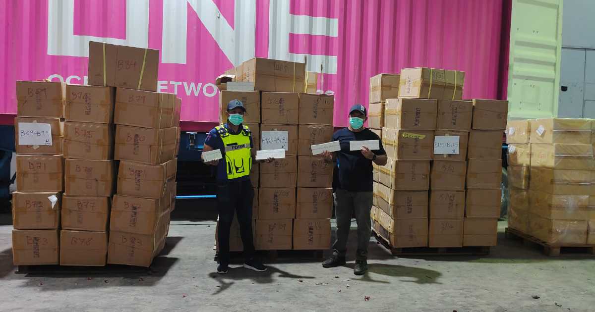 Marine Police Seize Smuggled Cigarettes, Cosmetics Worth Over Rm9 