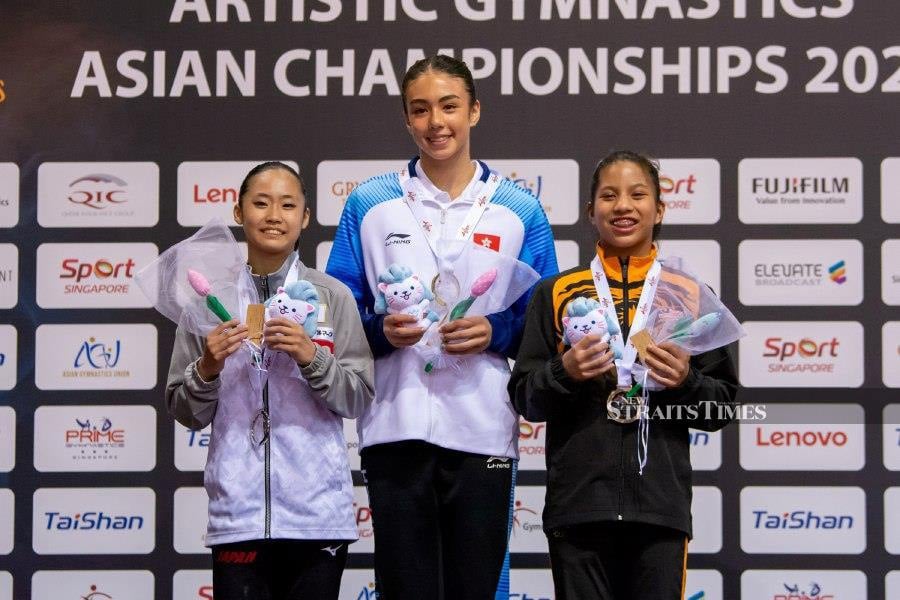 Marissa creates history for Malaysian artistic gymnastics New Straits