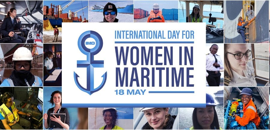 The International Day for Women in Maritime is celebrated worldwide on May 18th every year to honour women’s accomplishments in the maritime sphere. - Pic credit X @IMOHQ
