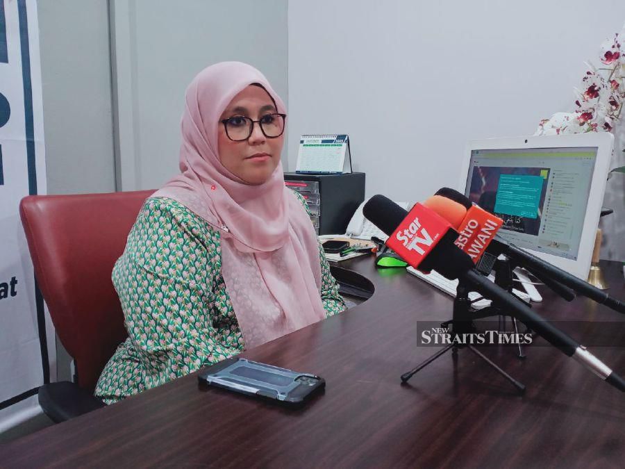 Incumbent Datuk Wira Mas Ermieyati Samsudin expects Barisan Nasional to name a heavyweight to contest the Masjid Tanah seat. - NSTP/AMIR MAMAT