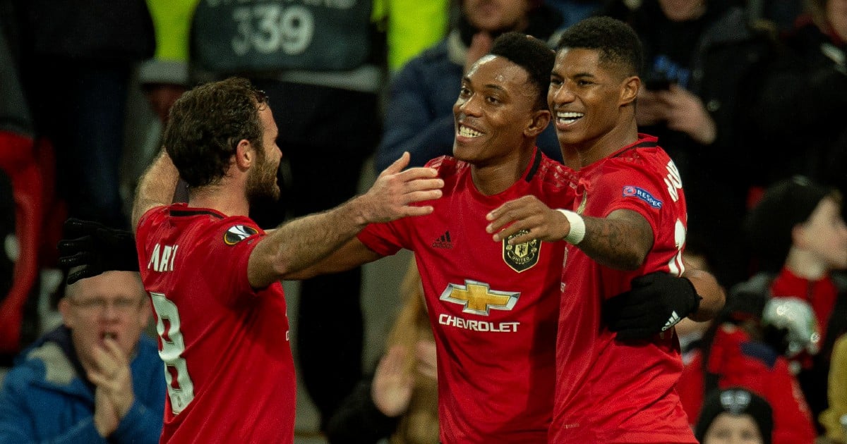 Man United's attacking trio gives Solskjaer reason for optimism | New ...