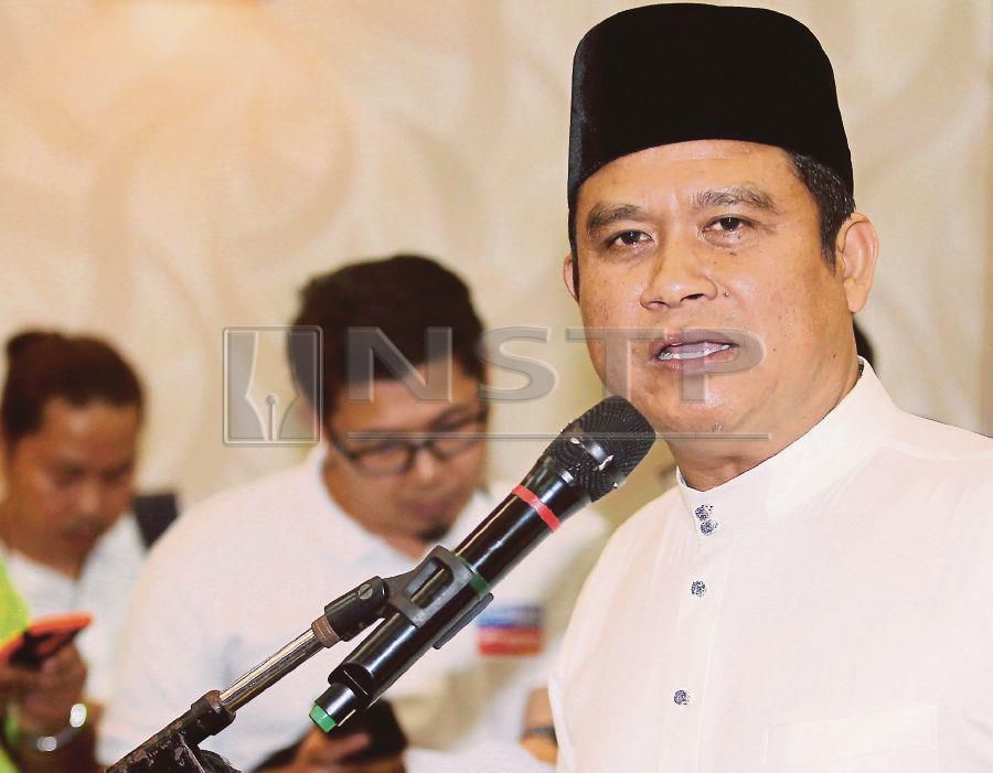 Datuk Seri Mohamad Ali Mohamad said Umno is innocent and should not be blamed for the conduct of some of its members who had caused the party to stray from its cause to protect the Malays and uphold Islam. (NSTP/ RASUL AZLI SAMAD)