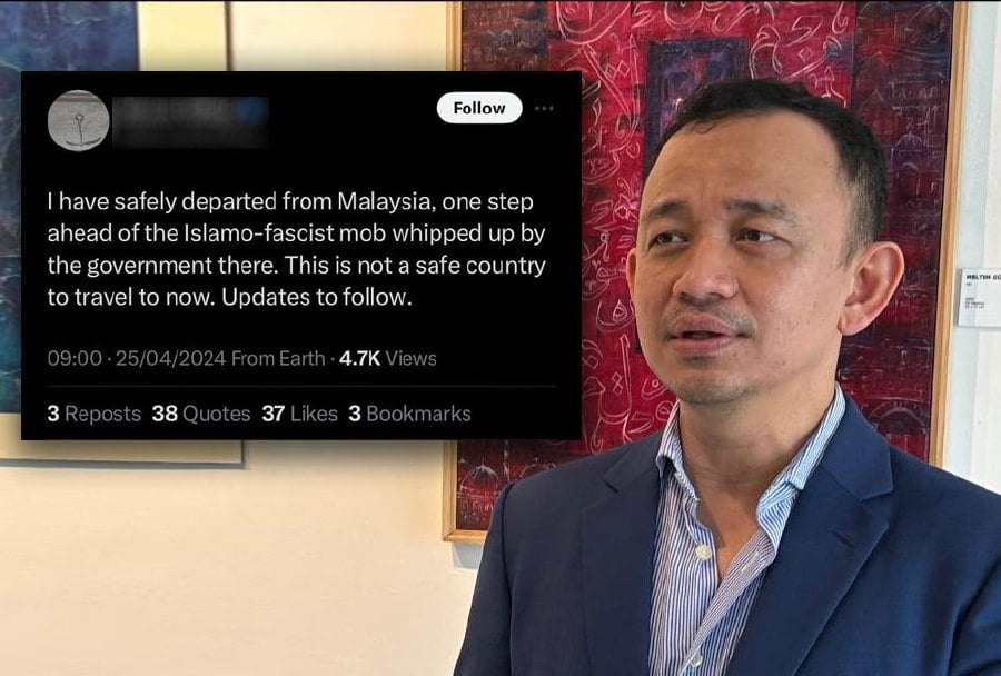 In a Facebook post today, Maszlee criticised the university for inviting Bruce Gilley, a known advocate for Zionist views, who accused Malaysia of advocating for a second Holocaust against the Jewish population.- Pic credit FB Dr Maszlee Malik