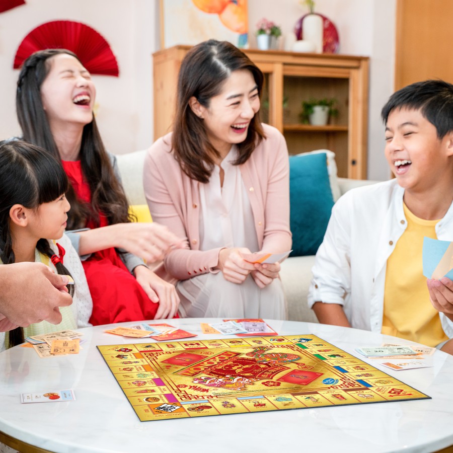 The Monopoly Lunar New Year Rabbit Edition gives a festival twist to the classic board game.