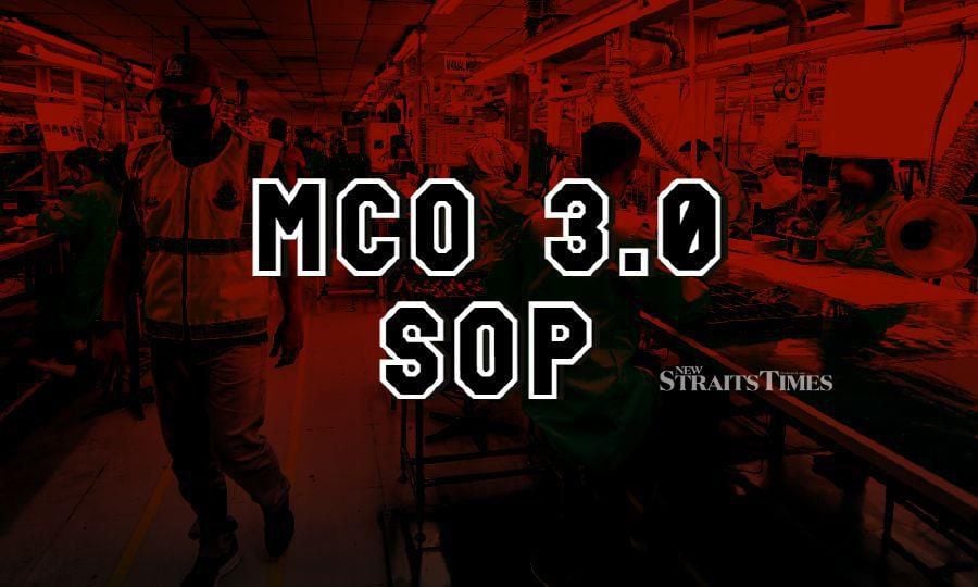 Selangor sop mco 3.0 MCO 3.0: