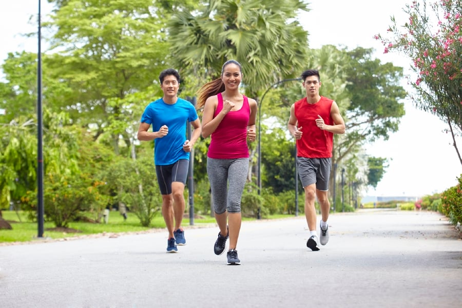 Healthy eating goes hand-in-hand with an active lifestyle. Credit: Herbalife Nutrition.