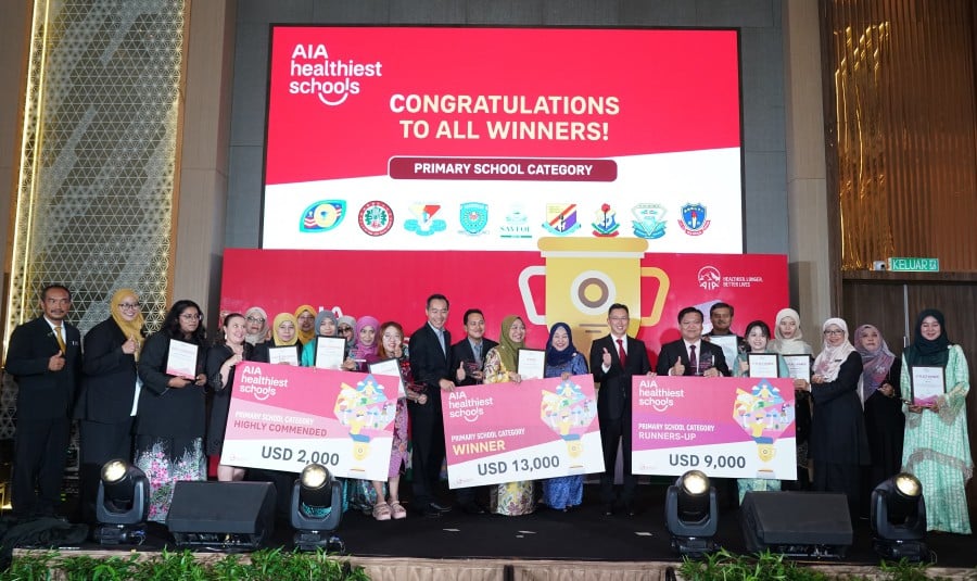 The competition aims to instil health awareness among Malaysian schoolchildren and encourage them to craft and implement innovative ideas to make schools healthier and happier places of learning.