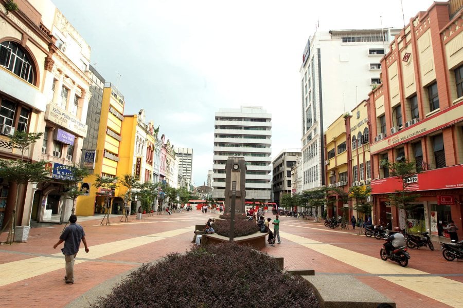  Medan  Pasar City  End Stop is now a bus stop New Straits 