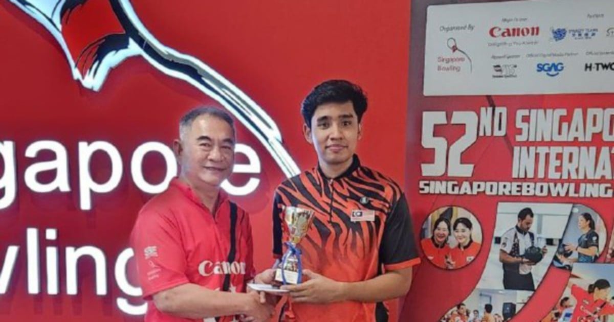 Bowler Megat Zaqrul takes runner-up spot at Singapore Open | New ...