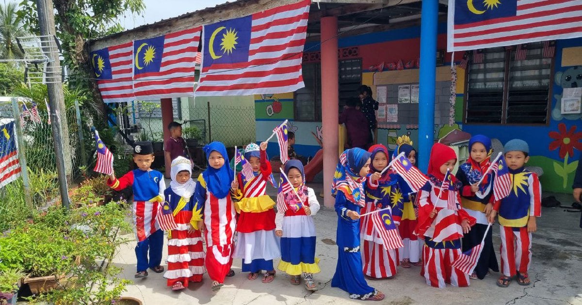 Preschool Kids Add Colour To Pre-Merdeka Celebration | New Straits ...