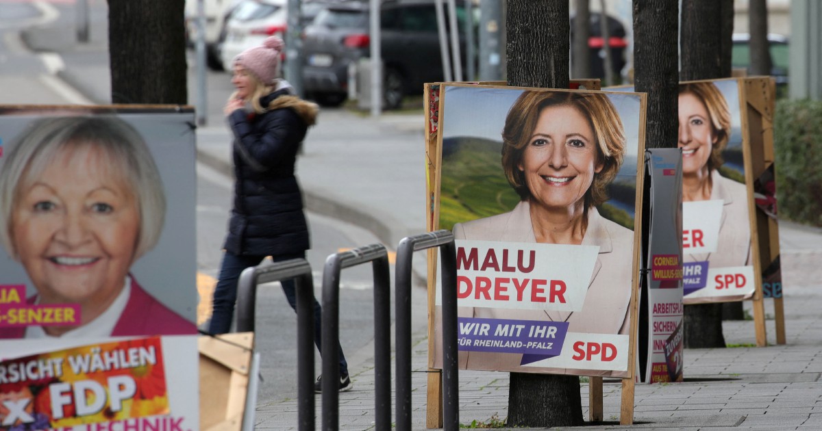 Merkel party suffers heavy losses in German state polls