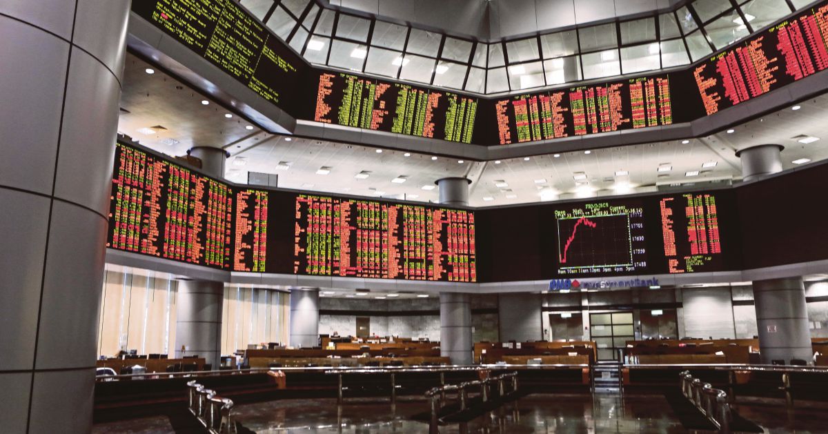 Bursa Malaysia Ends Midday Lower In Tight Trading Range | New Straits Times